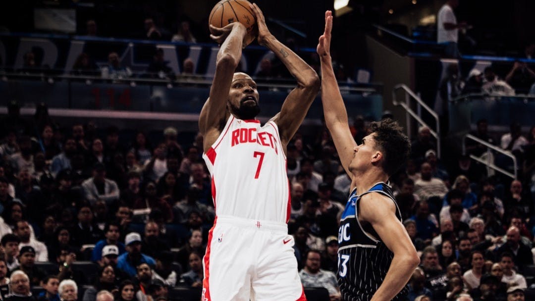 NBA: Kevin Durant drops 40, eclipses 32K career points as Rockets rally vs Magic